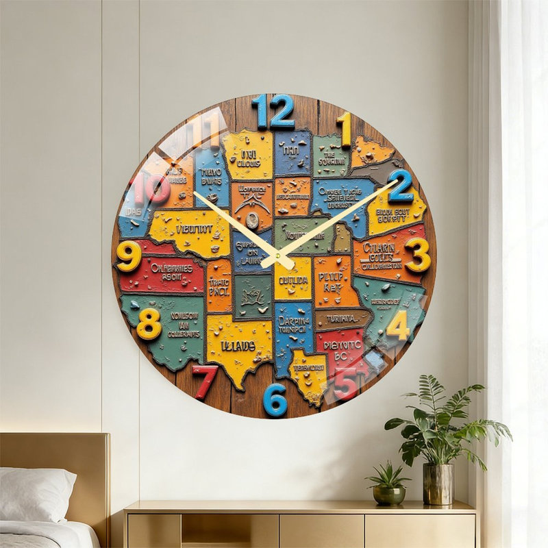 Horloge murale 24 po