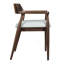 Chaise de salle à manger rembourrée Amaroo