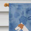 Caniche en polyester à 2 côtés 40 x 28 po standard welcome drapeau maison-957492990