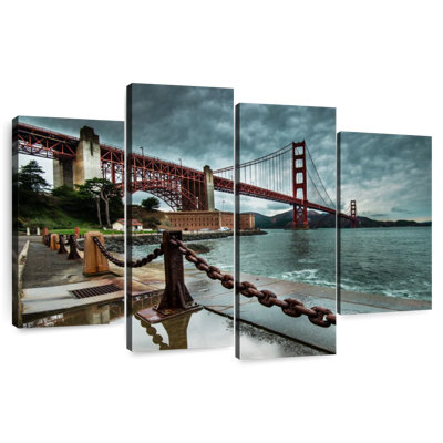 Nicci Overcast Golden Gate Bridge