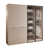 Sandy Beige/Fluted Glass selected