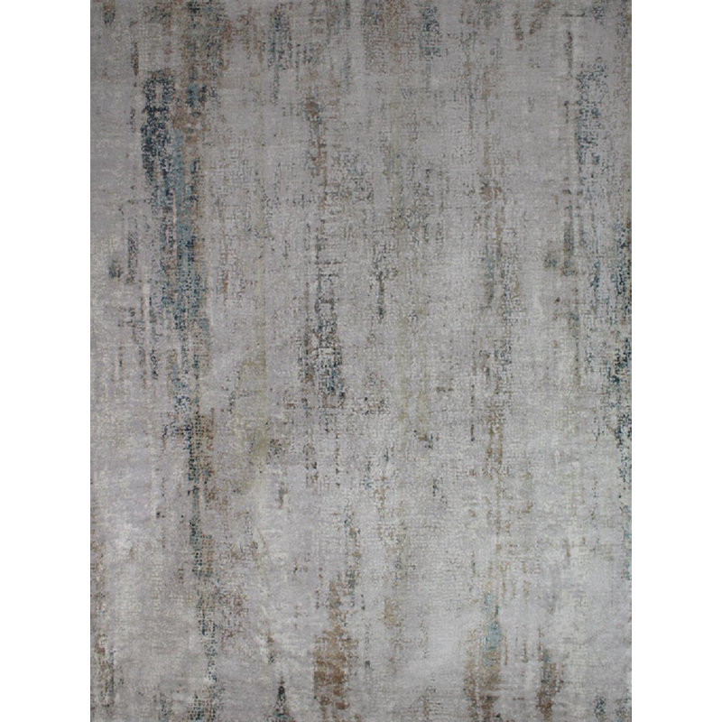 Dilara Area Rug in Grey, Rectangle 7'8" x 10'10"