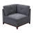 MODULAR SET - Chenille Fabric Sectional Sofa