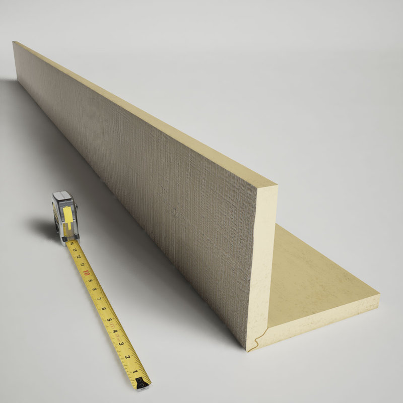 Sangle à poutre lisse, à utiliser avec poutre en bois Heritage, Dune de sable, 6"H x 4"W, 16'L