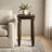  Locke 23.6" Rustic Solid Wood Turned Leg Rectangular End Table-2124736564