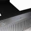 36" Wood 400 CFM Convertible Island Range Hood-1160573706