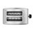 Continental Electric Professional Series 2 Slice Wide Slot Toaster Stainless