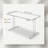 24"x48" Electric Height-Adjustable Standing Desk with Sit-Stand Function for Home Office, Dark Walnut Finish-144194873