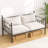 Korecky Metal Twin Daybed Frame, No Box Spring Needed Daybed Sofa Bed with Steel Slats, Space-Saving Metal Guest Bed for Bedroom, Living Room, Kids Room, Guest Room-572199082