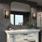 Ahmadou Steel Flush Mounted Sconce-911366082
