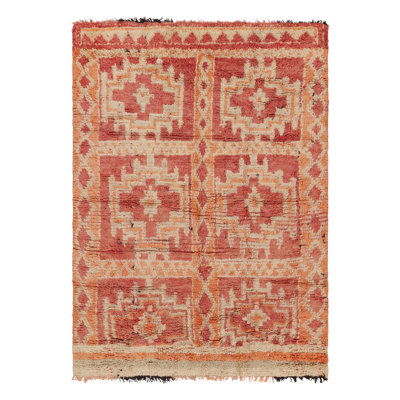 Moroccan One-of-a-Kind 4'6X6'1 Hand Knotted Area Rug