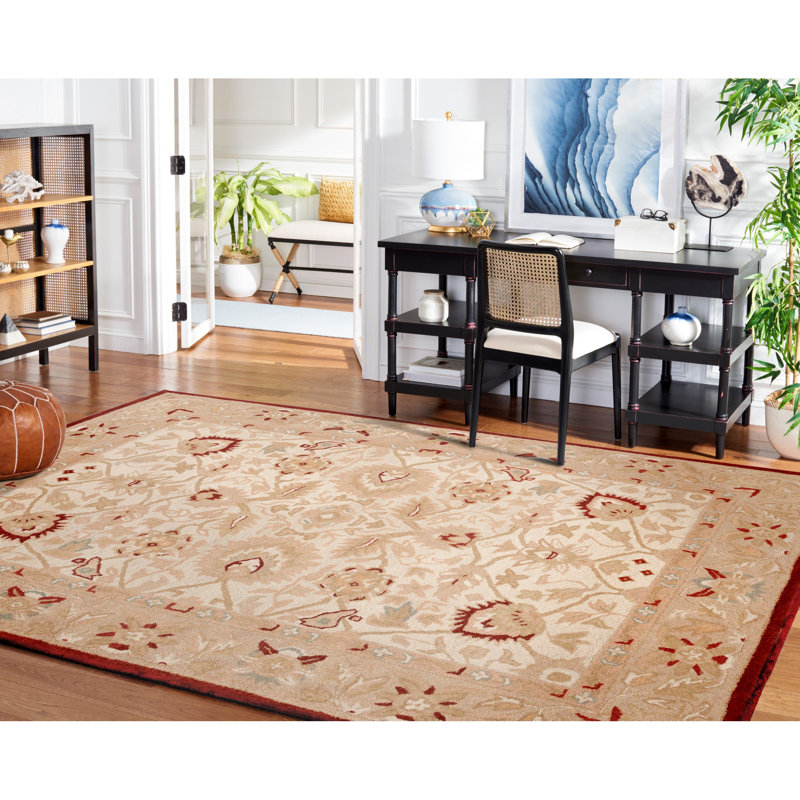 Tingley Hand Tufted Wool Oriental Rug, Rectangle 8' x 10'