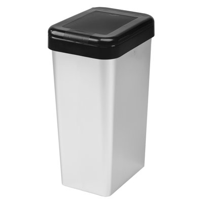 Wagaman Plastic Touch Top Recycling Bin - 45L