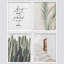 «Colorful Desert Cactus Decor Calm», impression sur papier 4 pièces-97782308-97782309
