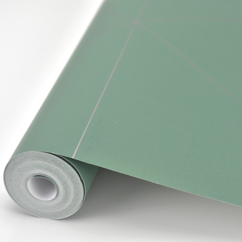 Rouleau de papier peint lisse L 33 pi x l 20,5 po Osya, Vert