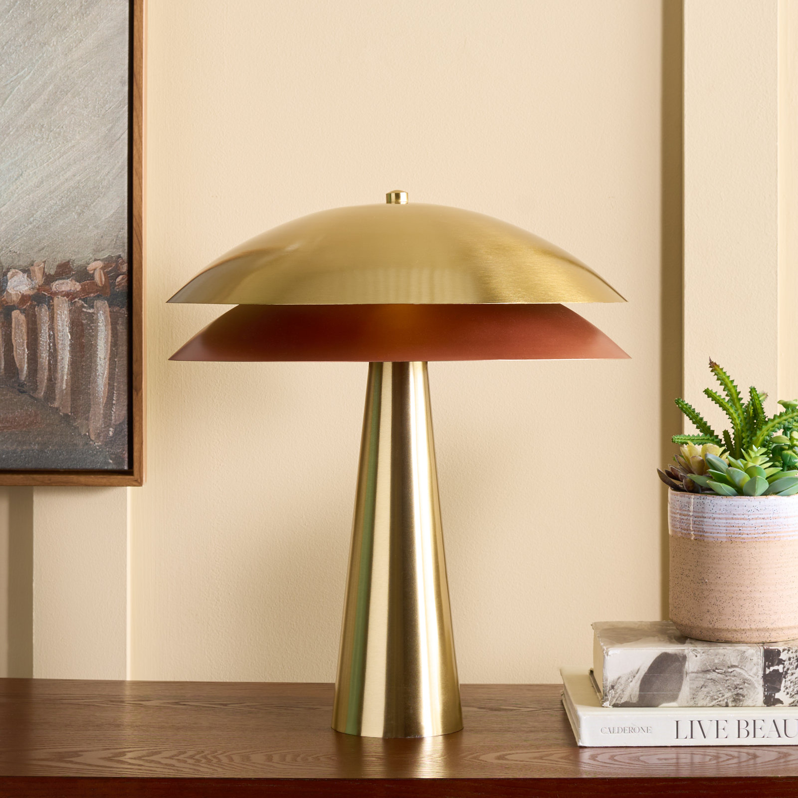 Metal Table Lamp