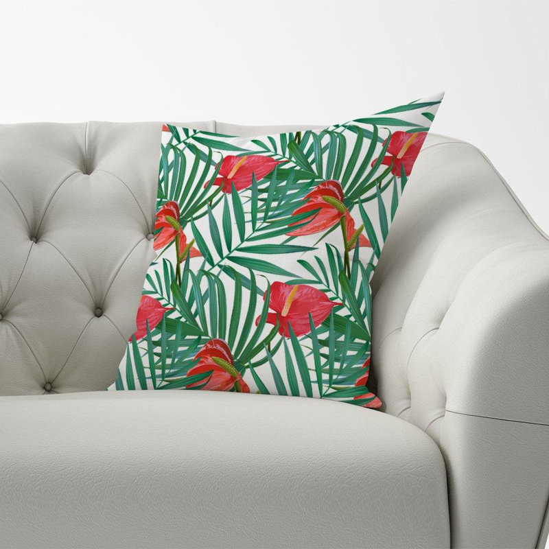 Ampere Floral Square Cushion
