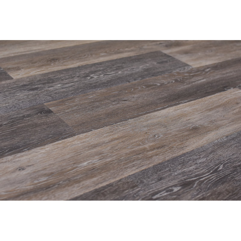 7" x 48" x 8.5mm Oak Click Lock WPC Luxury Vinyl Plank, Aruba