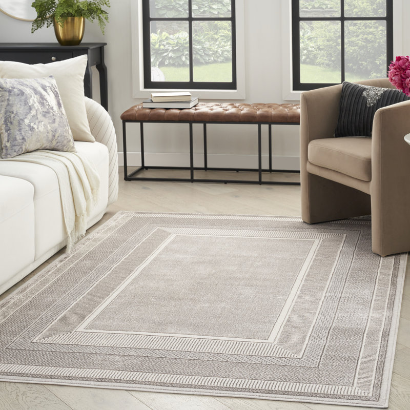Geometric Area Rug, Rectangle 7'10" x 9'10"