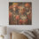 «African Samburi Vibrance IV» - Balenciaga sur bois