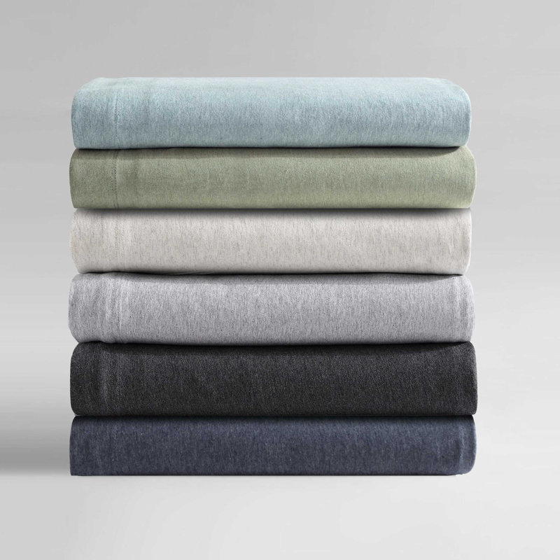 Ensemble de draps Calvin Klein, Ensemble de draps pour grand lit avec 2 taies d'or, Gris ivoire