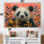 Ensemble de salon An Panda In The Amazon I - Panda Animal Wall Art-646045161-646045172