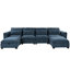 Canapé d'angle en forme de U avec deux repose-pieds U_Style Freely Transformable-360769600