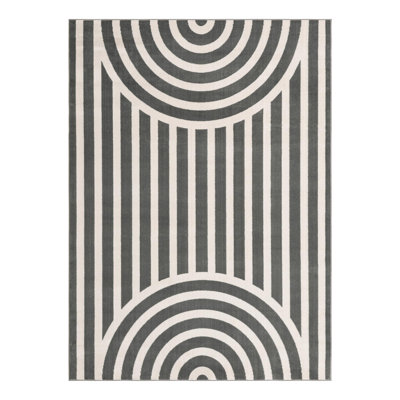 Unique Loom Lines Whimsy Kids Rug