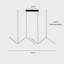 Cerciz 2 - Light Unique/Statement LED Chandelier