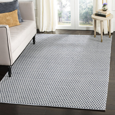 Orwell Hand Woven Cotton Geometric Rug