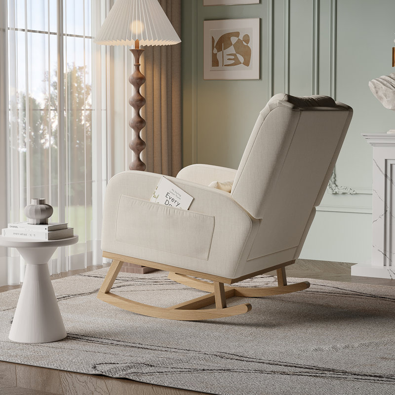 Rocking Chair, Beige