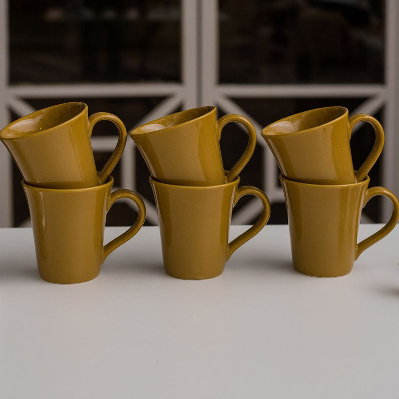 Hatte Coffee Mug, Yellow