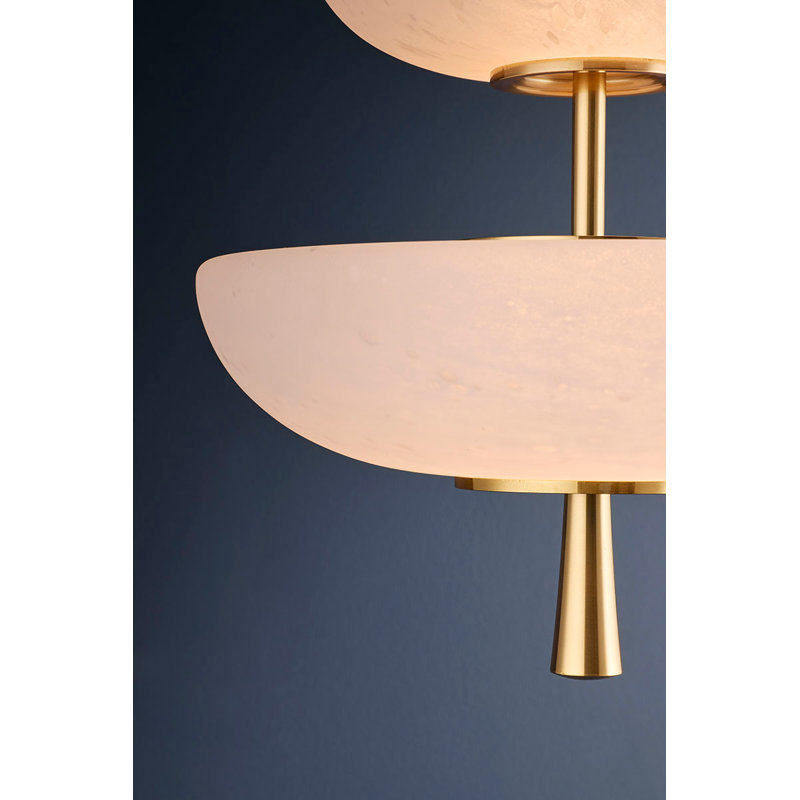 Mapledale Cloud Glass Dimmable Integrated LED Pendant