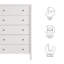 Commode 5 tiroirs Emmeline-106714655