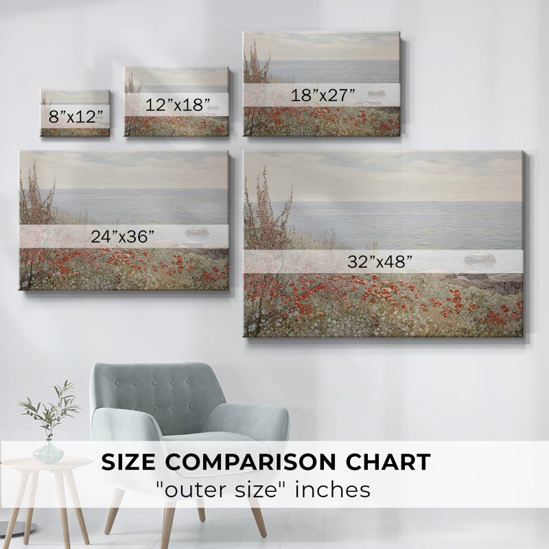 Paysage rétro - DCCCLXVI, reproduction d'art sur toile, H 25 po x l 37 po