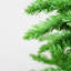 Élégants arbres de Noël au crayon, PVC vert, décor de Noël peu encombrant