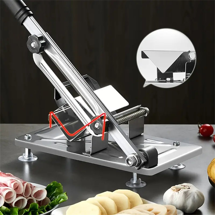 Wuyi Stainless Steel Manual Meat Slicer