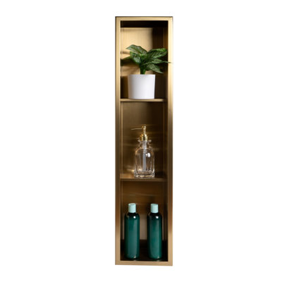Tablette de douche en acier inoxydable