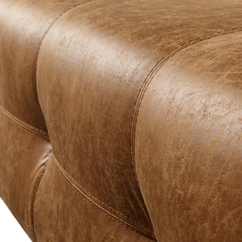 Serena Modern Modular Chair, Brown