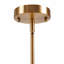 Lustre - configuration en métal à 8 lumières avec ampoules sphériques