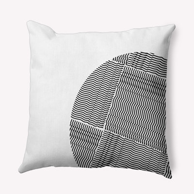 Geometric Outdoor Reversible Throw Pillow