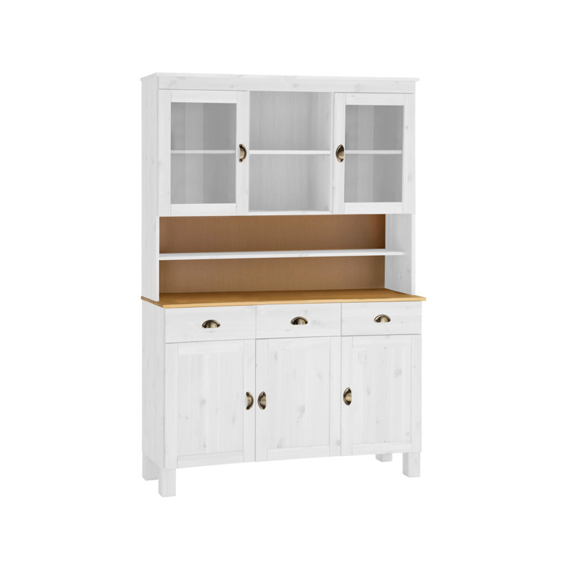 Scoville 125cm Sideboard, White/Oak