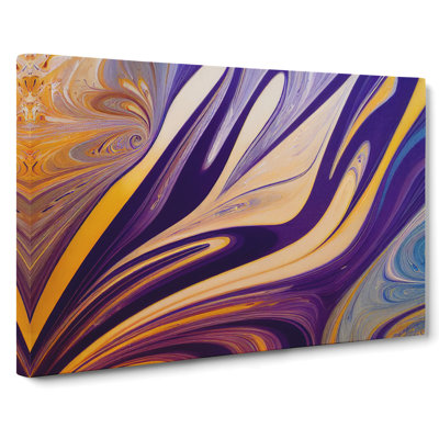 Marbling Art Vol.2 - Wrapped Canvas Print
