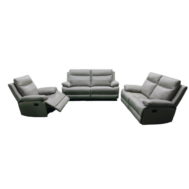 Berendina 104cm Wide Standard Recliner, Light Grey
