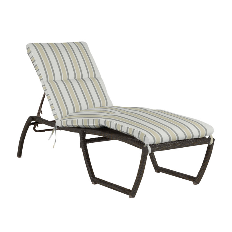Skye 80.5" Long Reclining Single Chaise with Cushions, Welt, Indigo Velvet, Black Walnut