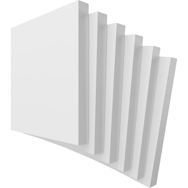 Panneaux de loisirs en PVC, H 7,75 po x l 7,75 po x P 0,75 po