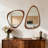 Irregular Natural Wood Frame Wall Mirror-1530324964-1530324969