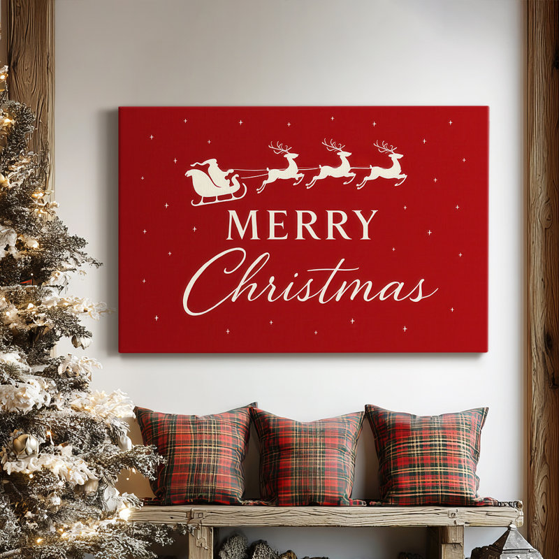 Fireside Carols Carol-Premium, toile tendue avec châssis, H 27 po x l 18 po