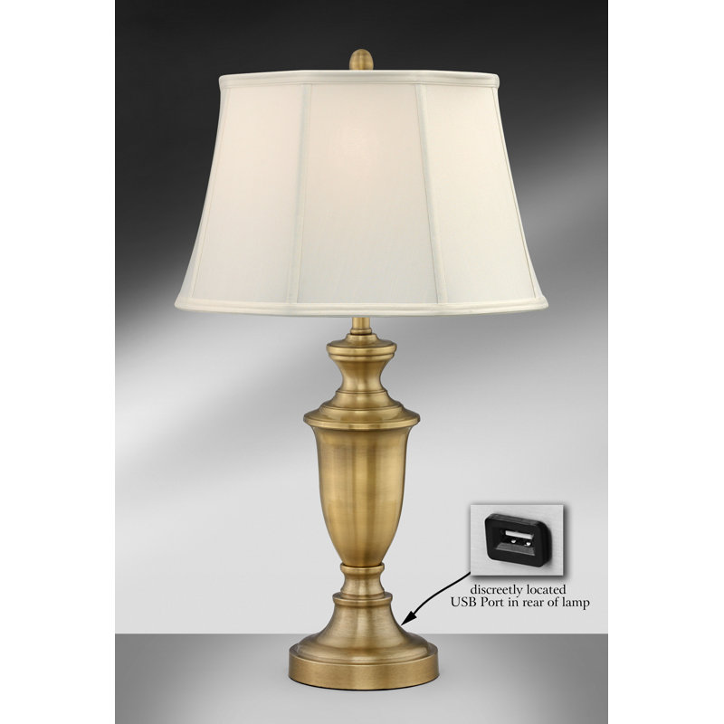 Cagliari Metal USB Table Lamp