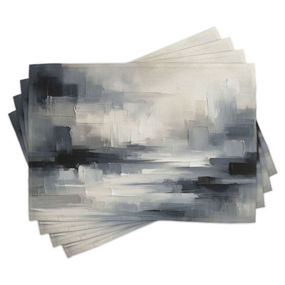 Polyester No Pattern Rectangle Placemat